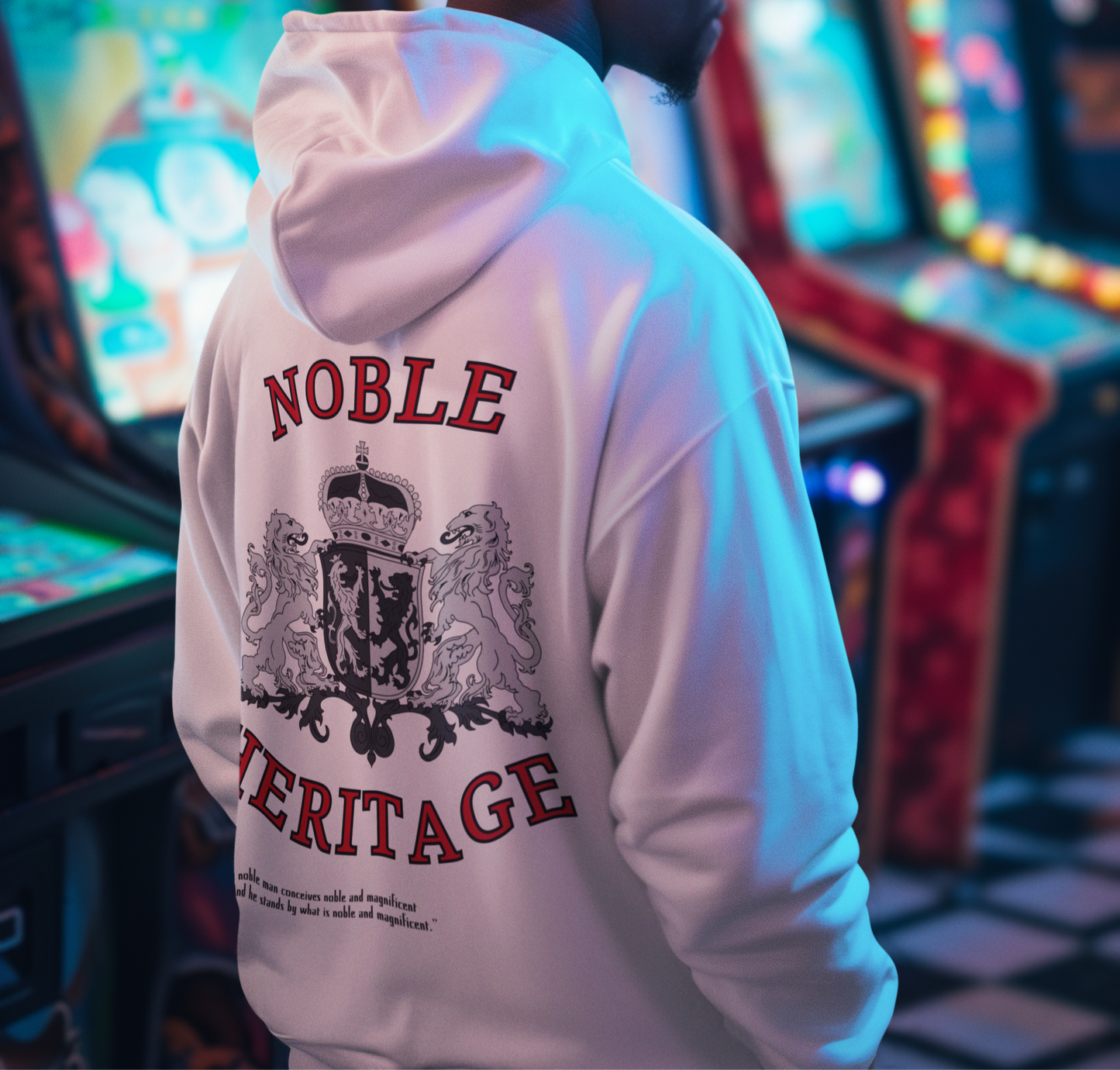 Noble Heritage Lion Crest Hoodie