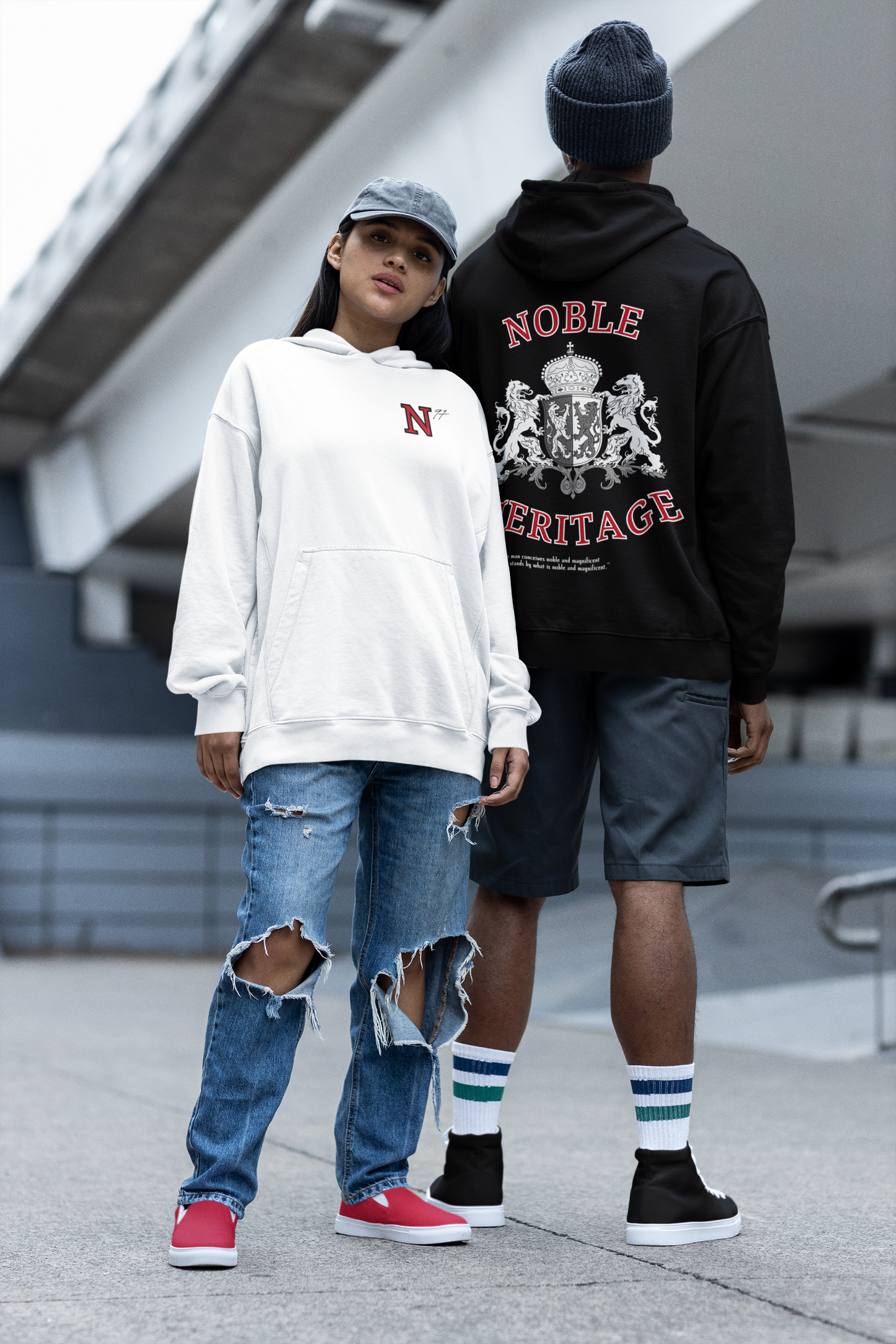 Noble Heritage Lion Crest Hoodie