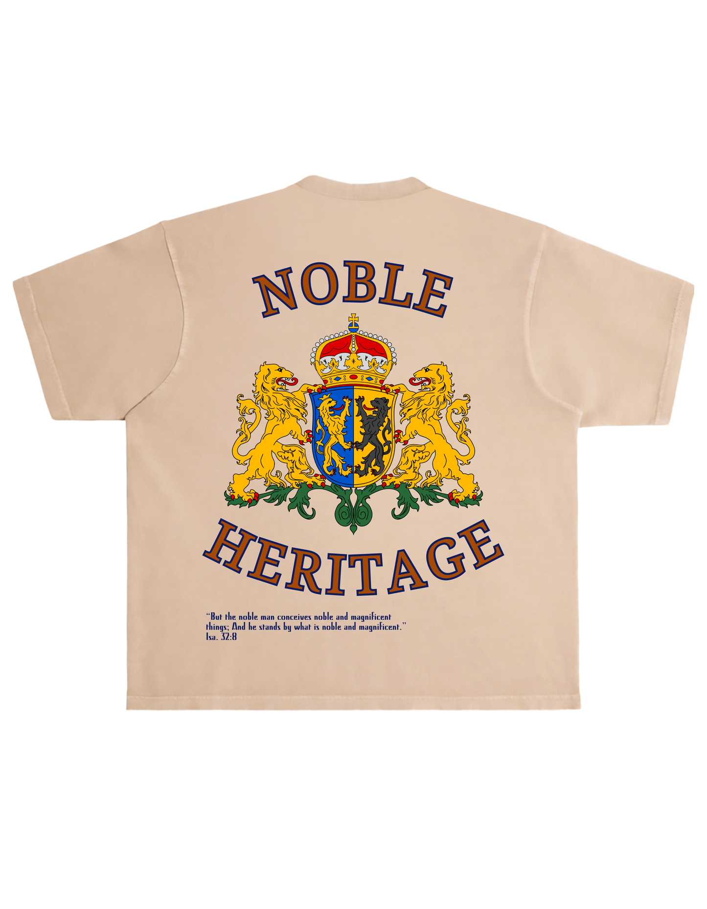 Noble Heritage Lion Crest Tee